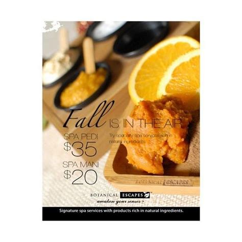 fall aroma herbal spa poster  deals pedicure spa chair  manicure