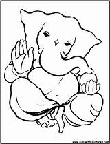 Ganesh Drawing Simple Ganesha Line Easy Drawings Lord Sketch Coloring Kids Cartoon Bal Pages Ji Ganpati Cliparts Paintingvalley Draw Getdrawings sketch template