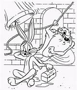 Coloring Looney Tunes Pages Printable Toons Bunny Bugs Print Taz Cartoon Characters Drawings Kids Character 321coloringpages Color Devil Tasmanian Popular sketch template