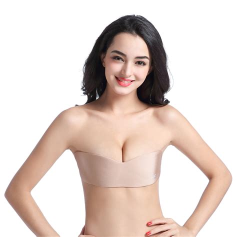 2pcs set push up strapless adhesive bras for women sexy silicone