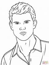 Taylor Coloring Swift Pages Lautner Drawing Printable Bruno Portrait Mars Twilight Color Print Sheets Book Zac Efron Clipart Supercoloring Getdrawings sketch template