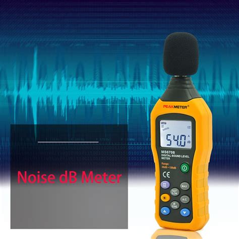 digital sound level decibels meter noise db meter measuring  db   db detector diagnostic