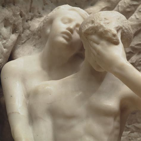 orpheus  eurydice auguste rodin  marble   flickr