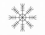 Norse Tattoo Awe Helm Warrior Rune Symbols Viking Symbol Aegishjalmur Strength Nordic Tattoos Protection Ancient Battle Runes Mysterious Gnosticwarrior Warriors sketch template
