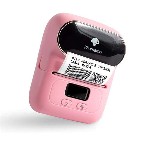phomemo  label maker portable bluetooth thermal label mini printer