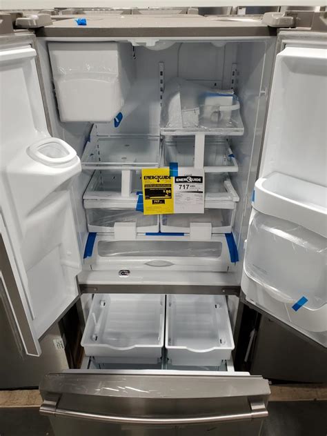 mfi2269frz maytag 33 inch wide french door refrigerator with beverage
