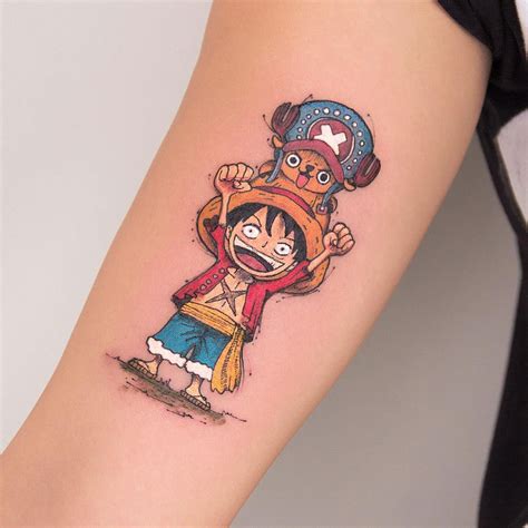 Tattoos — Anime Tattoo Anime Character One Piece By