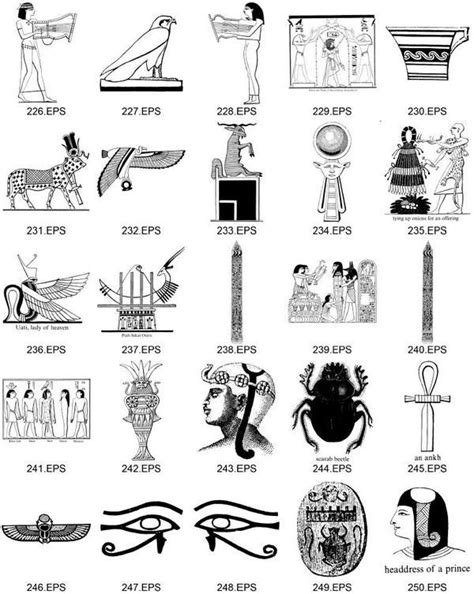 Egyptian Motifs Egyptian Tattoo Ancient Egypt Art Egyptian Symbols