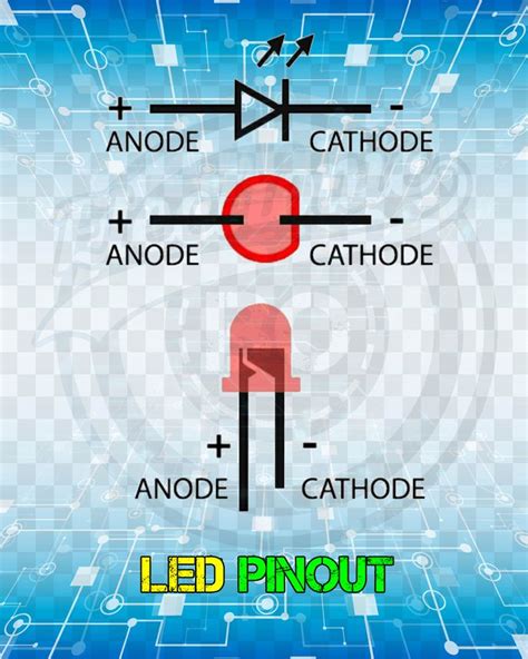 led pinout electronic circuit projects electronics mini projects