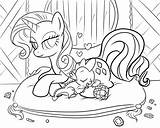 Spike Miserie Naptime Rarity sketch template