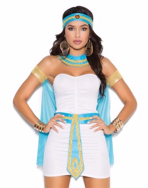 details about women s halloween queen of egypt cleopatra egyptian goddess adult costume