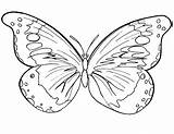 Pages Coloring Butterflies Color Butterfly Printable Kids sketch template