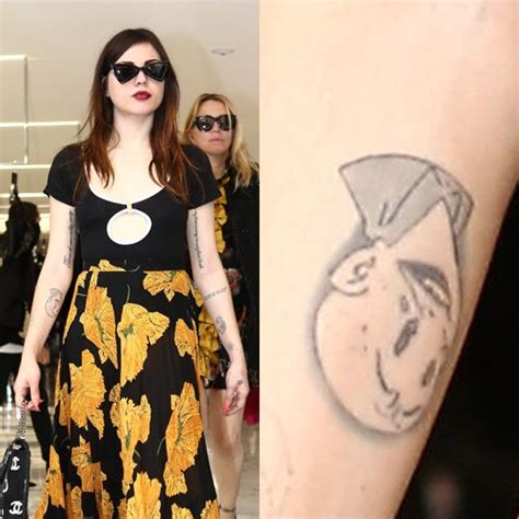 Frances Bean Cobain Character Forearm Tattoo Steal Her Style
