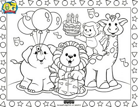 fisher price coloring pages pics colorist