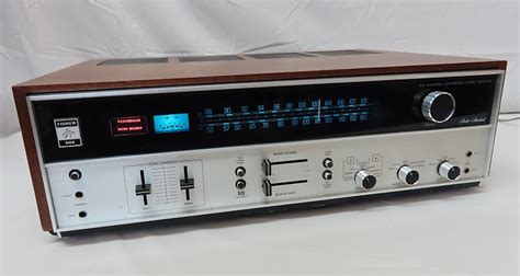 vintage fisher model   channel convertible stereo reverb