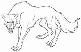 Lobos Loup Dessiner Lobo Wolves sketch template