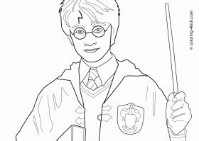 pics  deathly hallows harry potter coloring pages harry