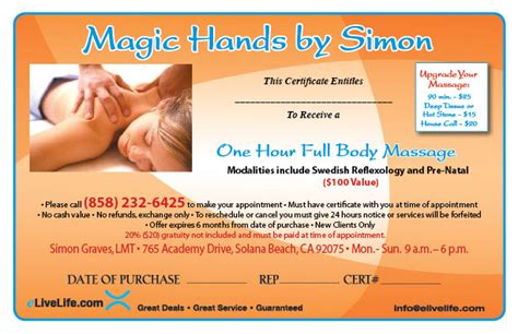 magic hands by simon special solana beach massage