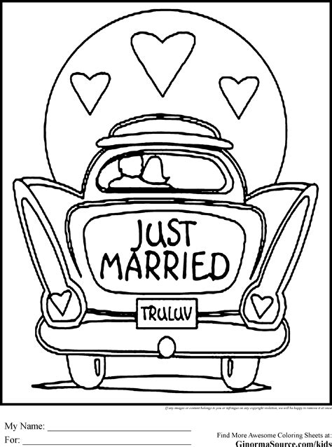 married coloring pages wedding coloring pages wedding  kids