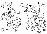 Pokemon Coloring Pages Kids Turtwig Starter Printable Print Colouring Chimchar Piplup Characters Sheets Bestcoloringpagesforkids Fourth Generation Children Popular sketch template