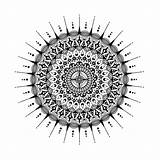 Mandala Gif Behance Circle sketch template
