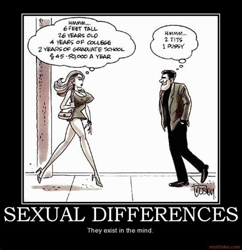 Sexual Differencesthey Exist In The Mind Funny Pictures Funny