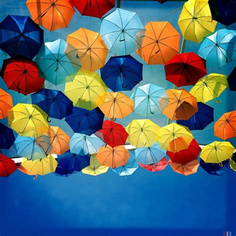umbrella installation umbrella art umbrella colorful umbrellas
