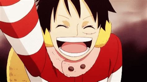 piece smile gif onepiece smile luffy discover share gifs