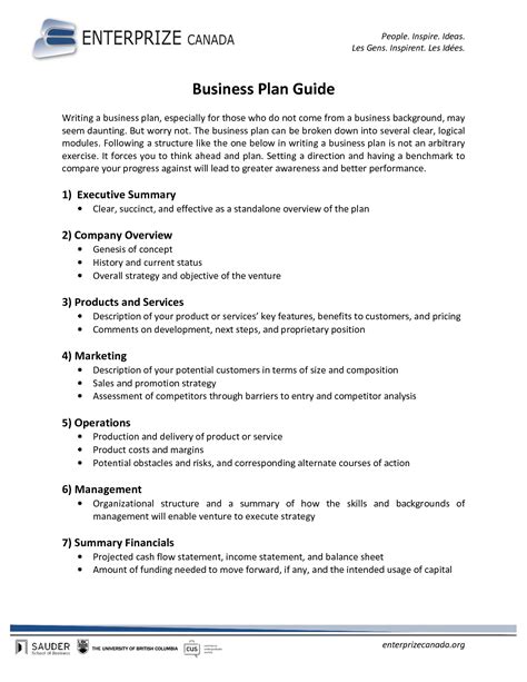 printable sample business plan sample form business plan template