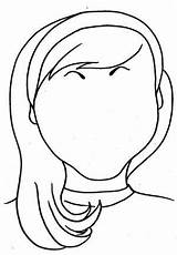 Human Coloring Pages Head Getcolorings Body sketch template