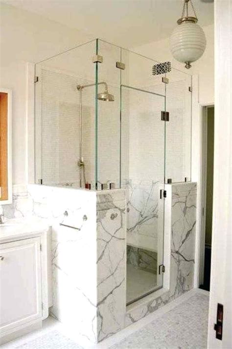 Image Result For Glass Shower With Vanity Against It No