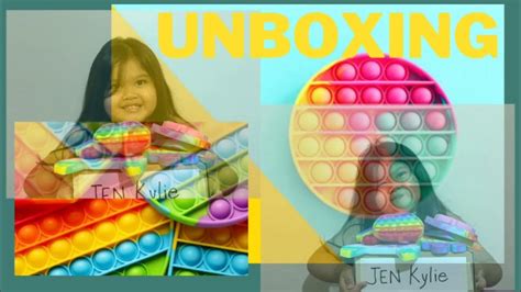 Unboxing My New Toys🙊💓 Pop It Fidget 🪅 Kylies Toy World Youtube