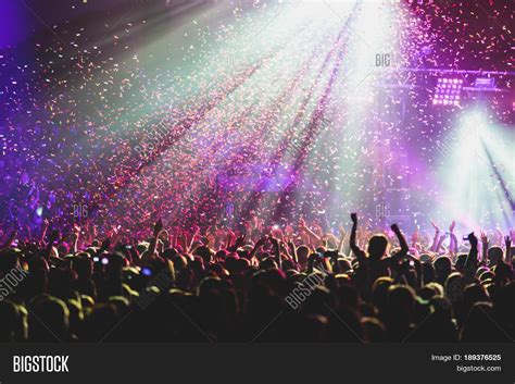 view rock concert show big concert image photo bigstock