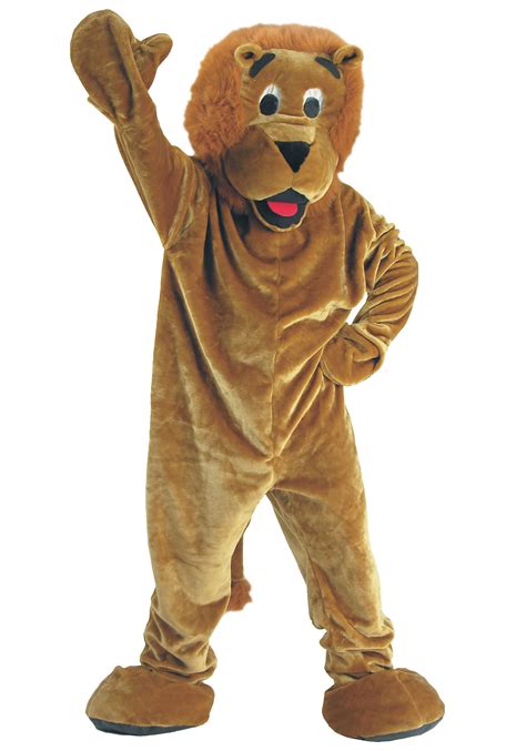 disfraz de mascota leon