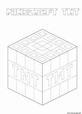 Minecraft Coloring Tnt Pages Print Printable Ghast Version sketch template