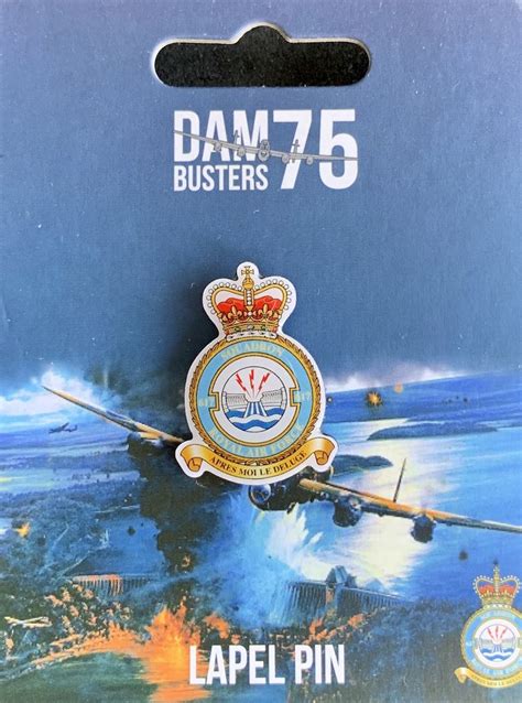 royal air force dambusters  squadron pin badge pins