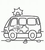 Coloring Pages Ambulance Truck Kids Printables Wuppsy Choose Board Transportation sketch template