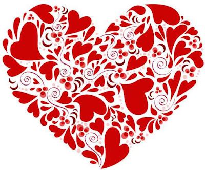 printable valentine hearts print    valentines day