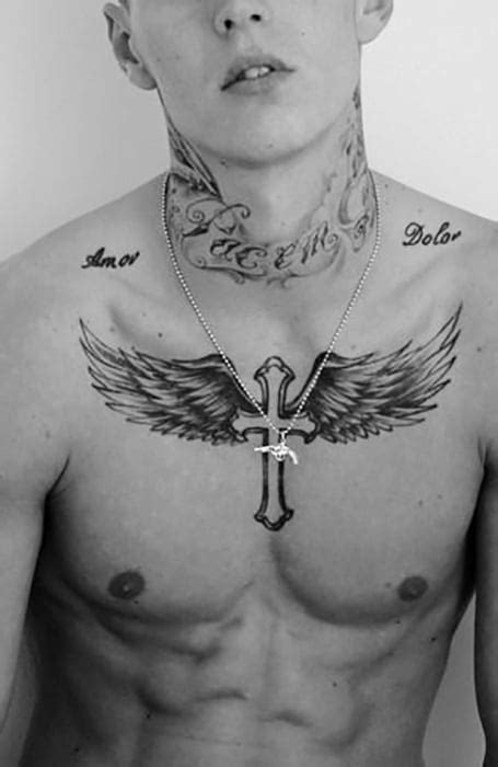 Update More Than 82 Cross Tattoos For Mens Chest Super Hot Thtantai2