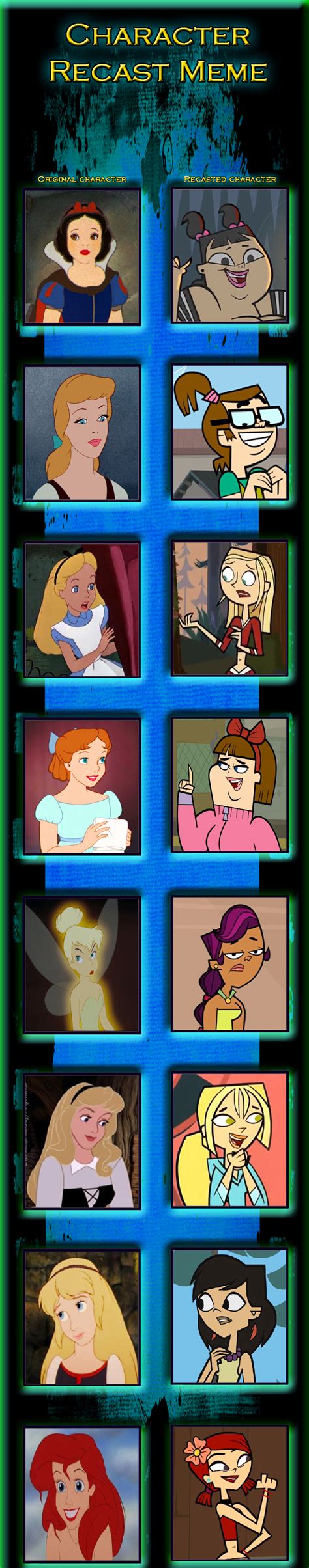 Total Drama Disney Girls Part 1 By Kitty Mcgeeky97 On