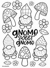 Gnome Ecdn Gnomes Surrounded sketch template