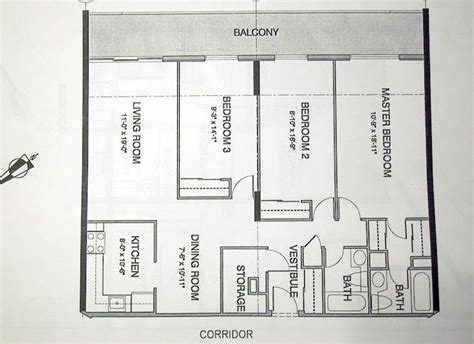 page  floor plan    bedroom unit