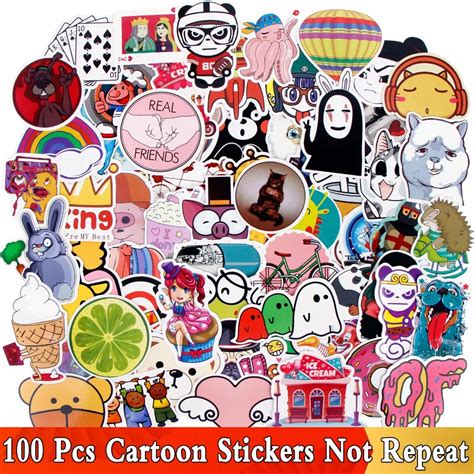 buy  pcs lot random cute cartoon funny stickers