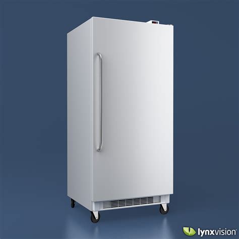 commercial upright freezer  model max obj fbx cgtradercom