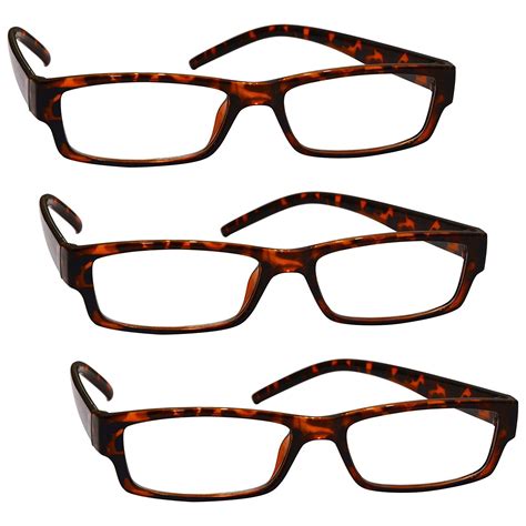 the reading glasses company brown tortoiseshell lightweight comfortable
