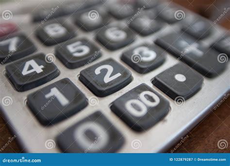 calculator stock afbeelding image  niemand elektronisch