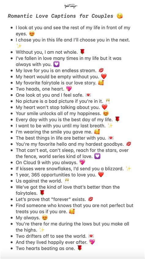 Best Love Captions For Instagram Romantic Love Quotes Hot Sex Picture