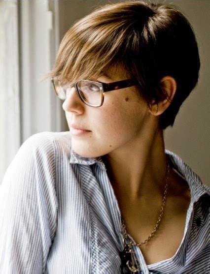 Pixie Cut With Glasses Designer Glasses Cool Glasses