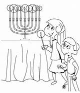 Coloring Hanukkah Chanukah Pages Printable Color Story Menorah Getcolorings Pre School Happy Getdrawings Colouring sketch template