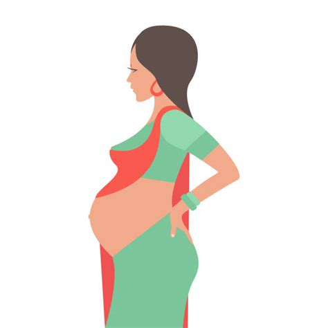340 pregnant indian illustrations royalty free vector graphics and clip